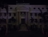 جامعة بنها فى ساعة الأرض.. إطفاء الإضاءة فى جميع الكليات