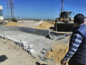 إيقاف 11 حالة بناء مخالف بأحياء الإسكندرية والتحفظ على مواد البناء.. صور