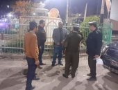 مدير أمن المنيا يتابع إجراءات حظر التجوال بمدينة مغاغة