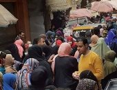 امسك مخالفة..زحام شديد بشارع السوق  فى بشتيل 