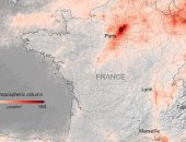 الأقمار الصناعية تظهر انخفاضًا كبيرًا فى تلوث الهواء فوق باريس ومدريد..صور