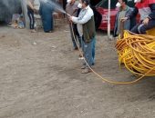 صور.. فض أسواق وإزالة تعديات وتطهير ورش السيارات وسوق الجملة بكفر الشيخ