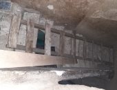 صور.. إخلاء عقار مكون من 5 طوابق عقب انهيار سلم ببهتيم 