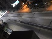 رانيا تشارك بصورة لخلو كوبرى 15 مايو من السيارات تنفيذا لقرار حظر التجوال