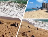 صور وفيديو.. رغم غلق الشواطئ وحظر التجول.. تجمعات على كورنيش الإسكندرية وبعض الشواطئ بلا أسوار.. "السياحة و المصايف" تغلق 61 شاطئا وتفرق تجمعات الكورنيش.. والمحافظ يحذر: لا تهاون فى تنفيذ الإجراءات الاحترازية