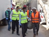 حملة شاملة للنظافة وللتطهير بشوارع وميادين جنوب الجيزة بالتعاون بين المحافظة وأبو العينين