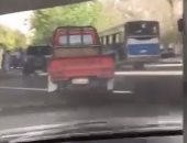 فيديو.. شاهد حركة المرور بشوارع مدينة نصر قبل الحظر