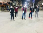 لمكافحة فيروس كورونا.. شباب بسيون بالغربية يعقمون القرية