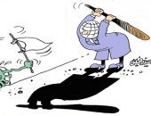 كاريكاتير صحيفة عمانية.. العالم سينتصر فى حربه لمجابهة "كورونا"