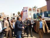 صور.. إنطلاق أكبر حملة لتطهير مدينة المحلة و54 قرية و345 عزبة بـ250 طن مطهرات