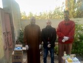 شباب قرية فنارة بالإسماعيلية يدشنون حملة لتطهير المدارس والسيارات لمواجهة كورونا