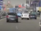 فيديو.. انسياب مرورى أعلى كوبرى أكتوبر من التحرير حتى المهندسين