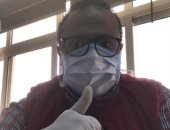 بالجوانتى والكمامة.. "سامح" يشارك فى مبادرة الوقاية من فيروس كورونا المستجد