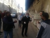 صور .. للوقاية من كورونا.. غلق 8 أماكن للتجمعات وإخلاء منطقة بير مسعود بالإسكندرية