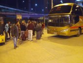 النقل تحرك أتوبيسات من محطة مصر لتوصيل ركاب القطارات القادمة بعد الحظر