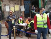 صور ..لمواجهة الكورونا..حزب الوفد بالبحيرة يدشن مبادرة لمنع تكدس المواطنين 