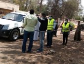 تطهير شوارع قرية صفط تراب والمصالح الحكومية بالمحلة