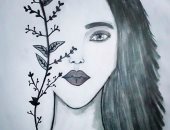 نورهان تشارك صحافة المواطن عددا من لوحاتها لإبراز موهبتها الفنية