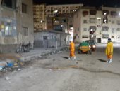 محافظ بورسعيد: استمرار أعمال تعقيم وتطهير كافة المناطق بالأحياء والمرافق (صور)