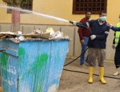 صور.. نائب محافظ سوهاج يتفقد أعمال التطهير بأخميم وحي الكوثر