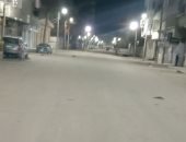 "محمد زياد" يشارك صورة تؤكد خلو شوارع نبروه من المارة تطبيقا لحظر التجوال 