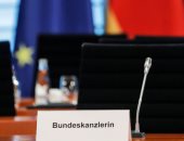 اجتماع مجلس وزراء المانيا بدون انجيلا ميركل وكمامات