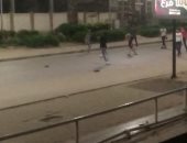 امسك مخالفة.. مباريات كرة قدم فى شارع الهرم خلال ساعات حظر التجوال