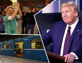 صور.. العالم هذا الصباح.. مؤتمر صحفى لترامب وكبار مسئولى إدارته لمناقشة مستجدات كورونا.. حملة التصفيق فى بريطانيا لدعم مقدمى الخدمات الطبية فى الحرب على الفيروس.. مترو موسكو يواصل نشاطه وسط عزوف من الركاب