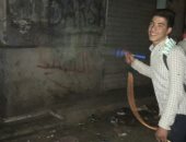 قارئ يشارك بصورة لتطهير أهالى قرية السعيدية بالشرقية للبيوت