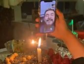 الإعلامية زينة يازجي تحتفل بعيد ميلادها مع زوجها عبر الفيديو بسبب كورونا