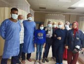 مستشفى إسنا للعزل الصحى بالأقصر تعلن خروج 11 حالة بعد تعافيهم من كورونا
