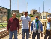 حارس الزمالك يشارك وزارة الرياضة فى حملة التطهير والتعقيم للوقاية من كورونا