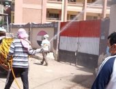 مبادرة من أهالى قرية كتامة بالغربية لتطهير وتعقيم الشوارع والمحلات