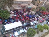 قارئ يشكو انتشار الباعة الجائلين وإقامة سوق بشارع أحمد فؤاد بمدينة نصر     