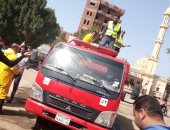 صور.. تطهير شوارع قرى الجابرية والقيراطية بمركز المحلة بالغربية