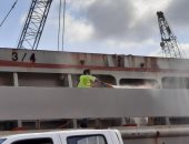 ميناء الإسكندرية يشدد على تعقيم وتطهير السفن القادمة من الخارج..صور