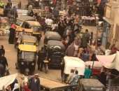 أهالى قليوب يشكون التزاحم الشديد بمنطقة حلقة السمك