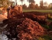 صور.. إزالة 19 حالة تعدى على أملاك الدولة والزراعة بالمنيا