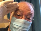 صلاح عبد الله بالكمامة في المنزل:" بمسى على حبايبى الطيبين"