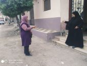 صور.. المجلس القومى للمرأة بالشرقية يواصل حملات التوعية بفيروس كورونا بفاقوس