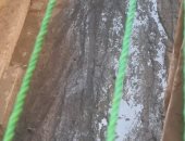  شكوى من غرق شارع مسجد الصحابة ببولاق الدكرور بمياه الصرف الصحى