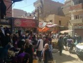 أهالى مركز الفشن ببنى سويف يشكون وجود سوق عشوائى وخطورة انتشار فيروس كورونا