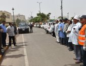 محافظ أسوان يوجه بتعقيم جميع أنحاء المحافظة لمواجهة انتشار كورونا 