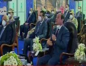 الرئيس السيسي: مواجهة الأشرار لن تنتهى.. ومصرون على أن نعيش أحرارا