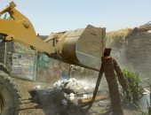 إزالة 7 حالات تعدى على الأراضى الزراعية بمركز المراغة بسوهاج