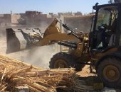  إزالة تعديات على مساحة 5161 متر  من أملاك الدولة والأراضى الزراعية بسوهاج