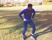 فايلر يتابع تدريبات الخماسي الأجنبى فى الأهلي عبر "واتس آب"