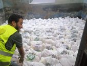 "تضامن أسيوط": توزيع 6900 كرتونة مواد غذائية على الأسر الأولى بالرعاية