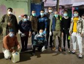 للوقاية من كورونا.. شباب حى المطرية وعزبة النخل يعقمون شوارعهم (صور)