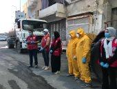 محافظة شمال سيناء توفر سيارتى نقل مياه وكلور ومطهرات لتعقيم مدينة العريش